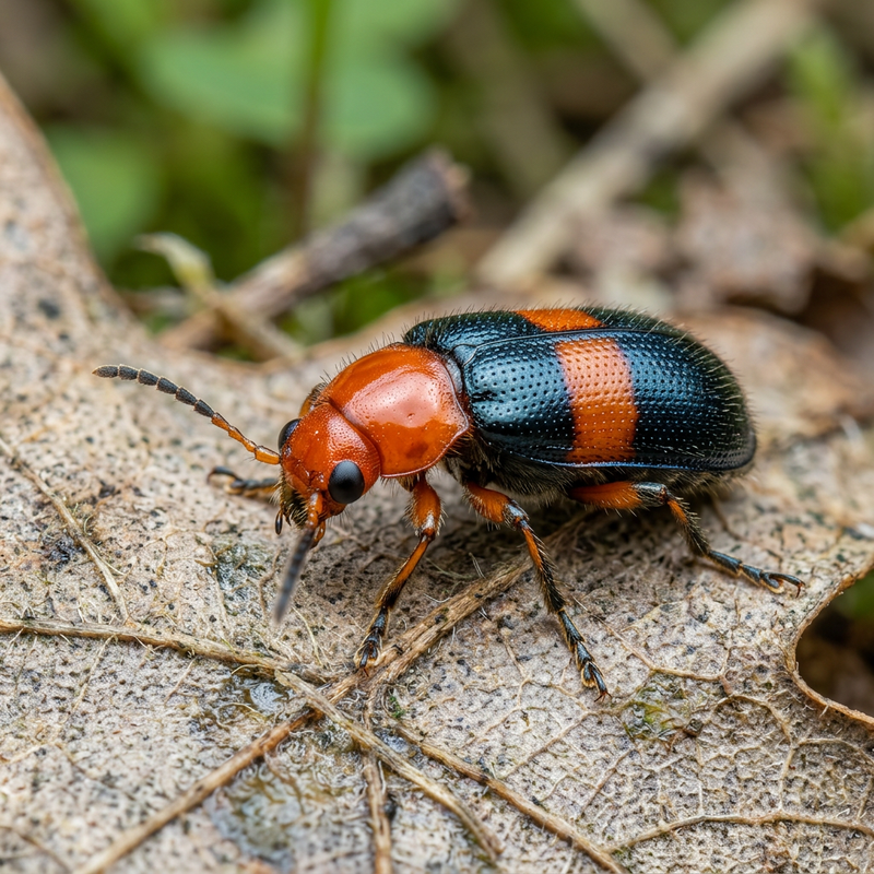 Rotköpfiger Zipfelkäfer