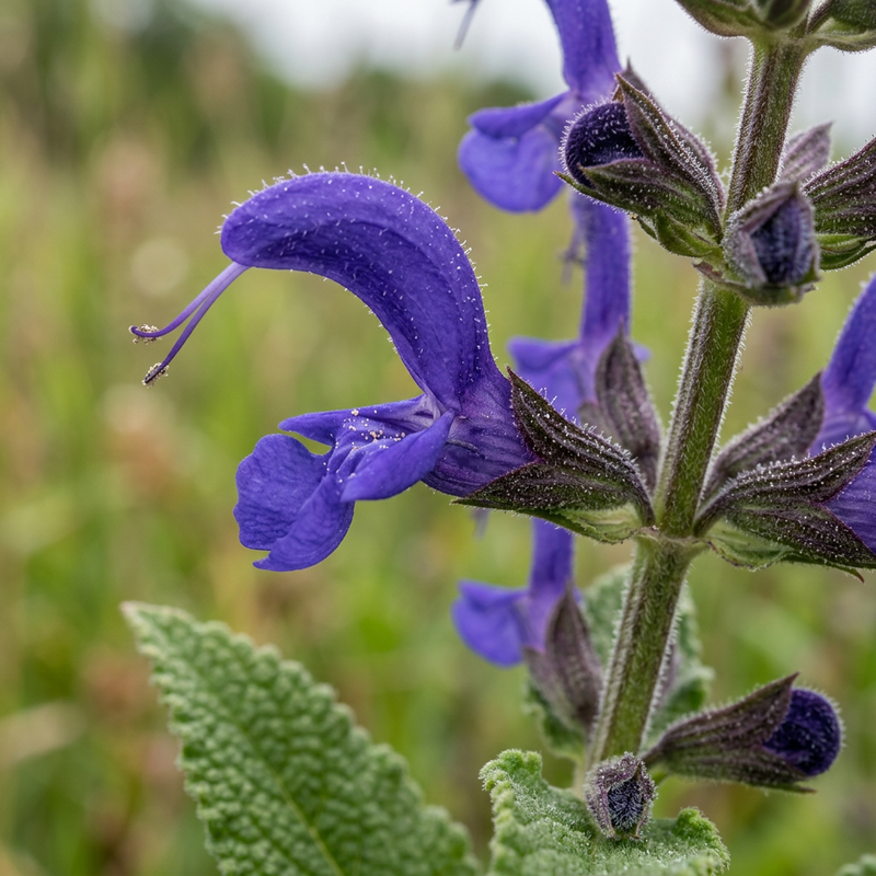 Salbei (Gattung) (Salvia), KI-Illustration