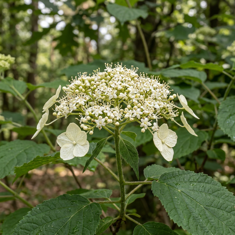 Schneeball-Hortensie