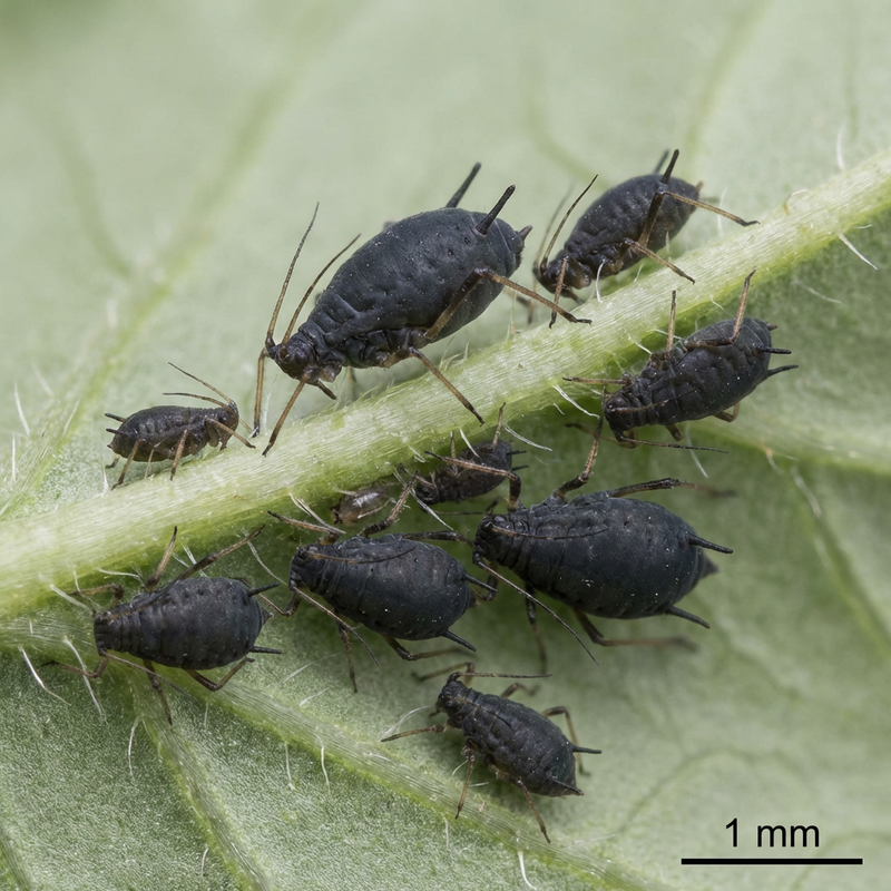 Schwarze Bohnenlaus