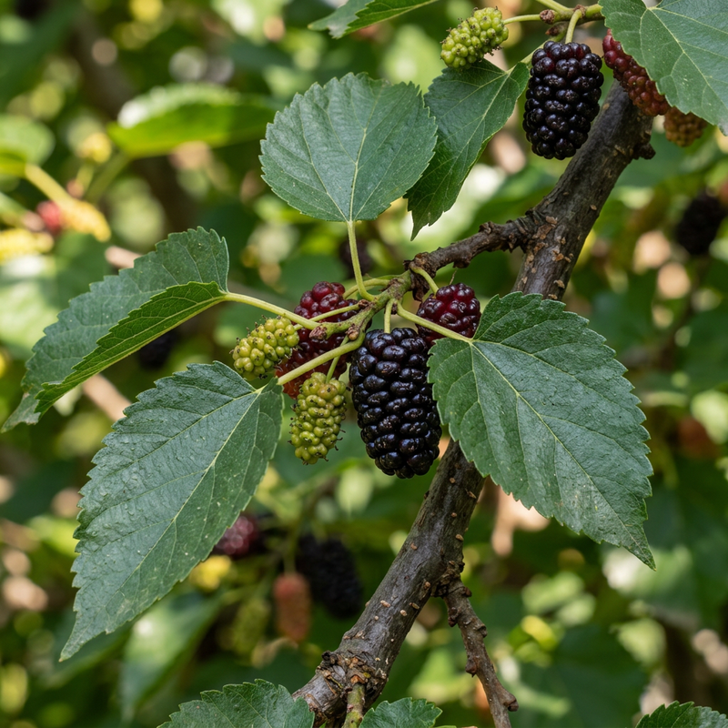 Schwarzer Maulbeerbaum