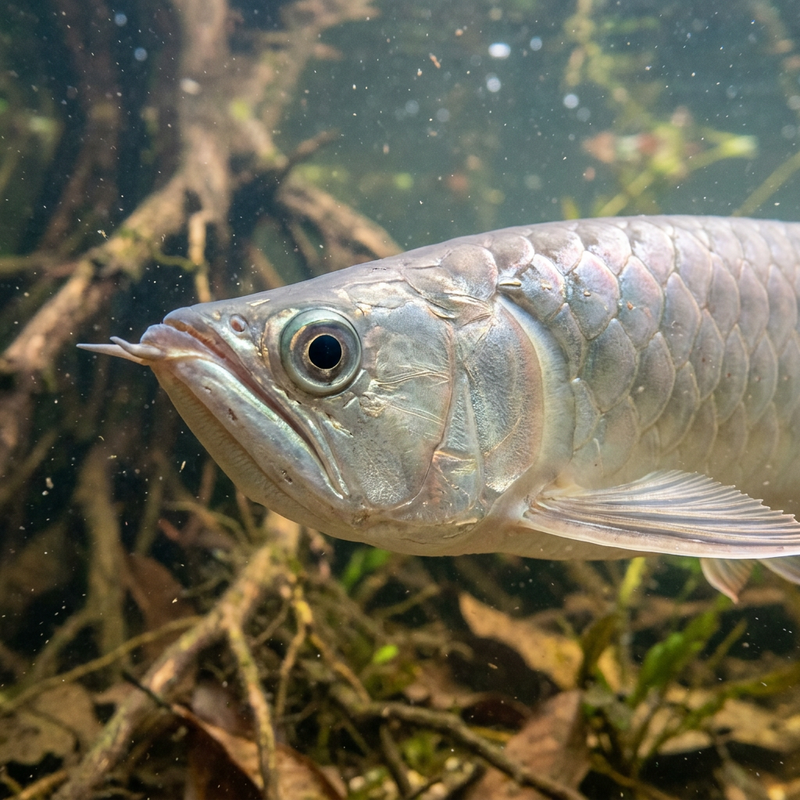 Silber-Arowana