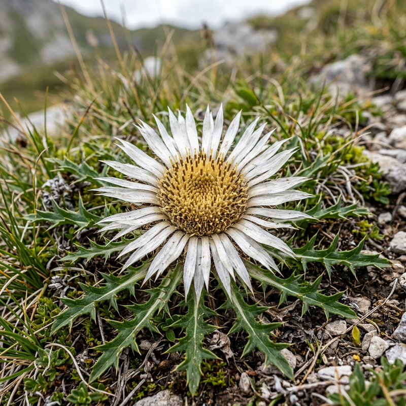 Silberdistel