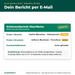 Beispiel eines Schimmelberichts zur Oberflächenprobe
