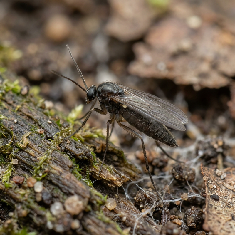 Trauermuecke (Lycoriella)