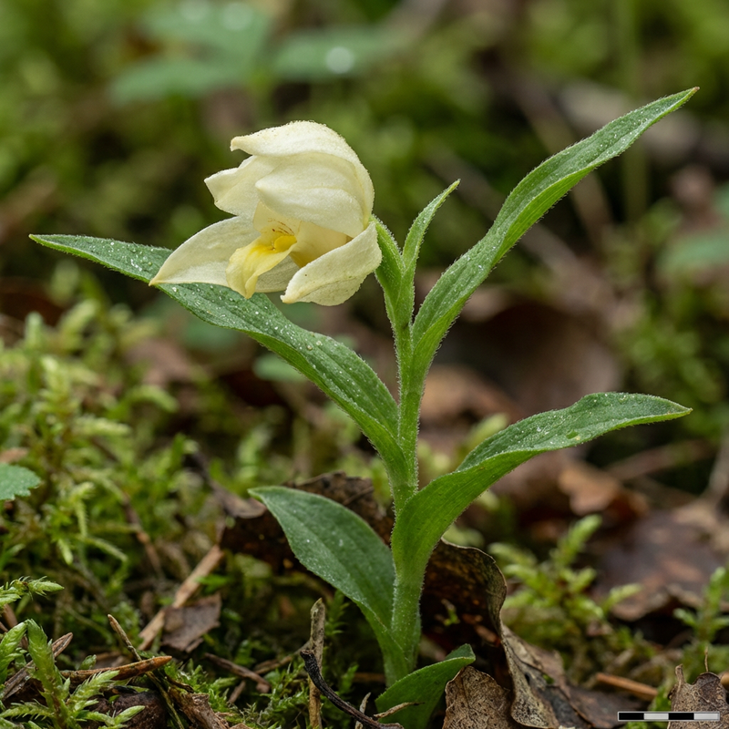 Weißes Waldvögelein
