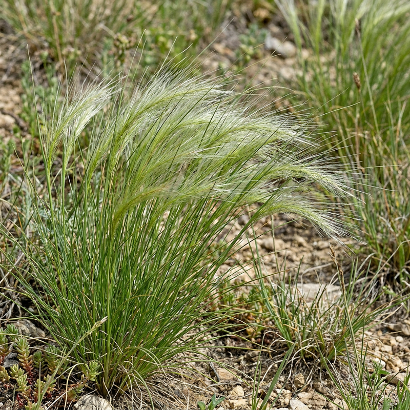 Zartes Federgras