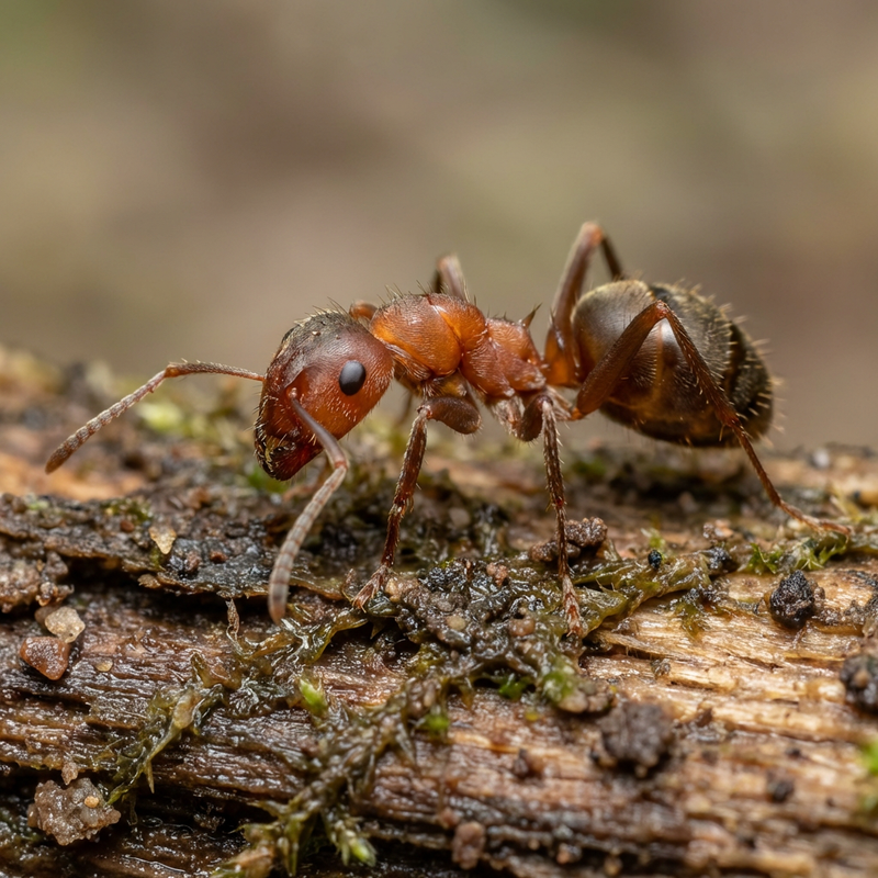 Zweifarbige Wegameise