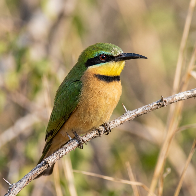 Zwergspint (Merops pusillus), KI-Illustration