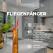Fliegenfänger - Fliegenfalle für Fliegen - Silberkraft