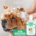 Neemöl Hundeshampoo Hunde & Welpen - Pflegeprodukt sensitiv Shampoo gegen Juckreiz und Geruch, Shampoo Hunde für gepflegtes Fell - Silberkraft