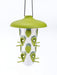 Vogelfutterspender - Multifunktionale Futterstation für die Vogelfütterung - 22 cm - Silberkraft